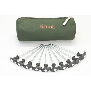 B.Richi T-Pegs 20cm - 10er Set Zeltheringe Heringe...
