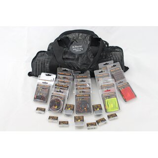 Endgame Set 70 Teile inkl. Boilie Dry Bag Endtackle Wirbel Karpfenhaken PVC Tube Action Pack