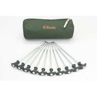 B.Richi T-Pegs 30cm - 10er Set Zeltheringe Heringe...